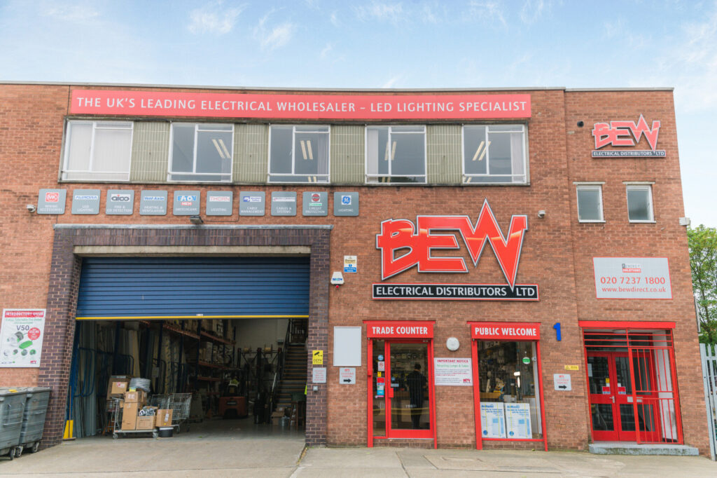 BEW Bermondsey Branch store front