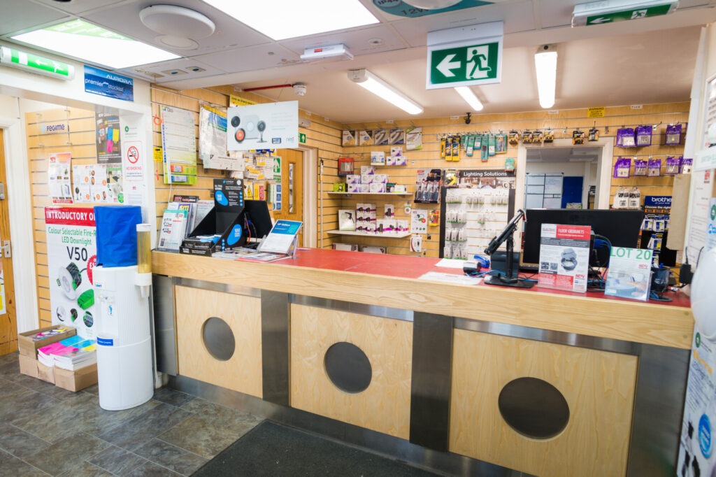 Heathrow trade counter