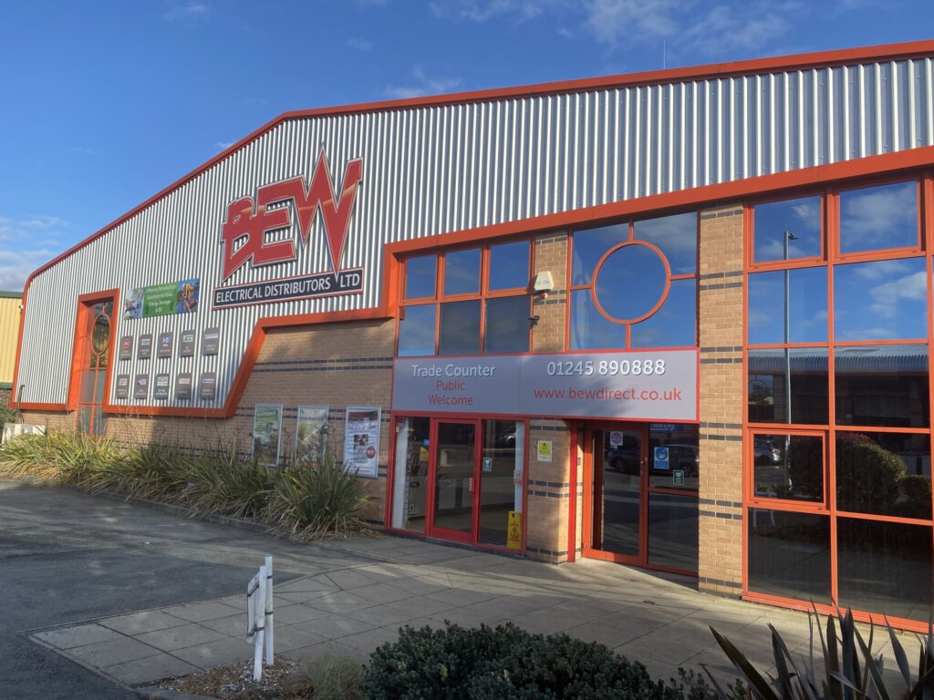 BEW Electrical Wholesalers Chelmsford Shop front