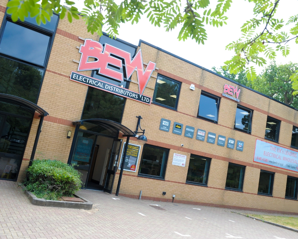Photo of the front of our BEW Guildford branch