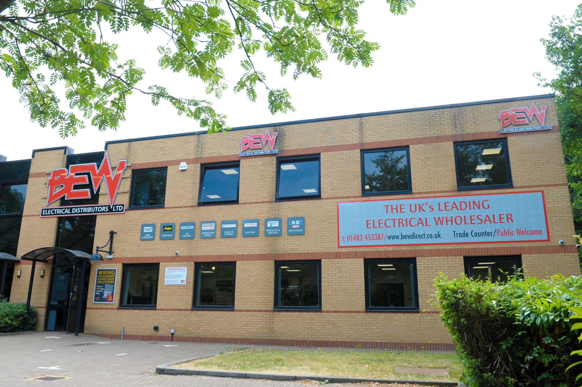 Outside photograph of BEW Guildford